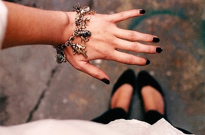 accessories,  black and  bracelet