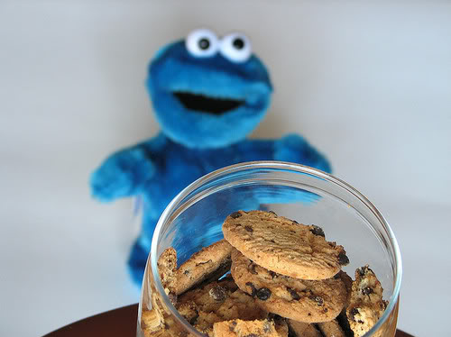 adorable, cookie monster and cookies
