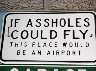 airport,  asshole and  flight