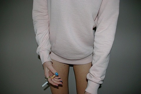 ana, cigarette and girl