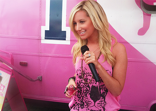 ashley ashley tisdale blonde cheetah pink tisdale