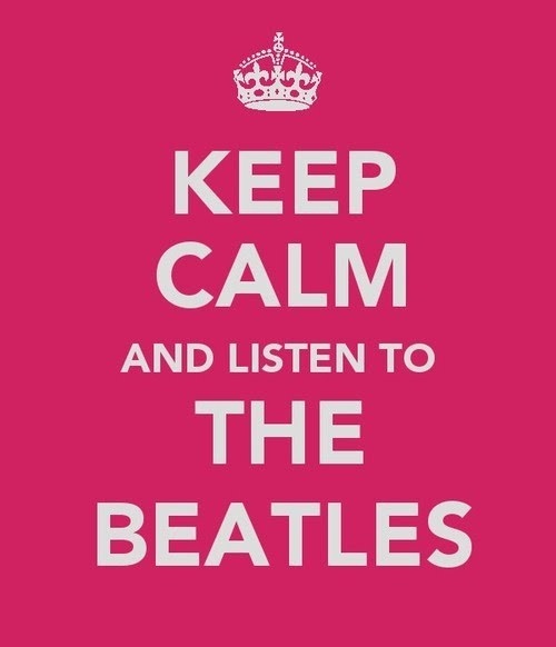 beatles, draw and keep calm