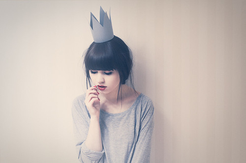beauty, black hair and crown