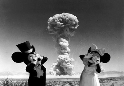 black and white,  bomb and  disney