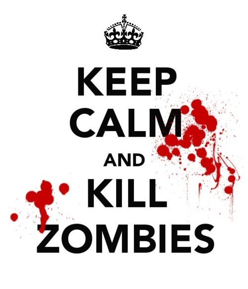 blood, keep calm and kill