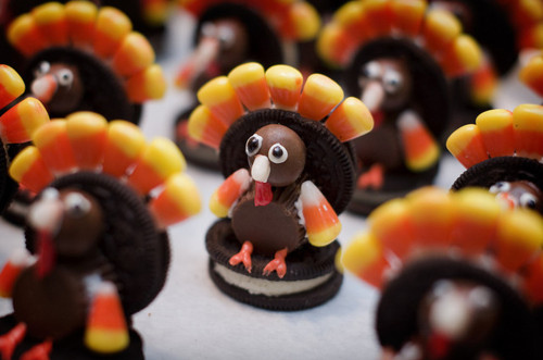 candy, candycorn and gobble