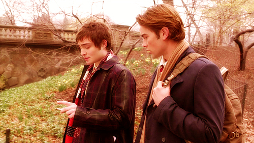 chace crawford,  chuck and  chuck bass