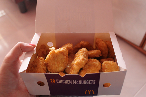 chicken, food and mcdonalds