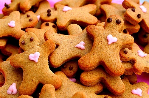 cute, delicious and gingerbreadman