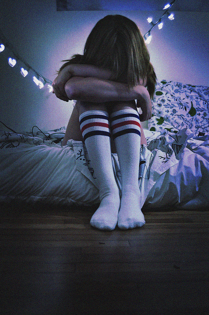 Emo Girl Photography Sad Socks Image 75566 On