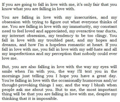 falling in love, love and quotes