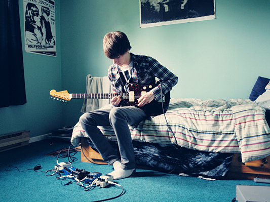 boy, cute and guitar