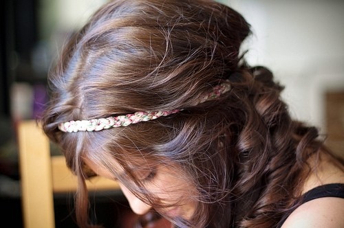 braid, curls and fashion