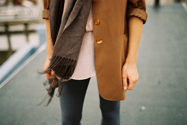 fall, hiver and scarf