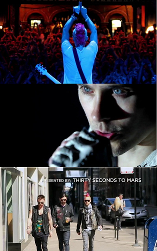 30 seconds to mars, 30stm and closer to the edge