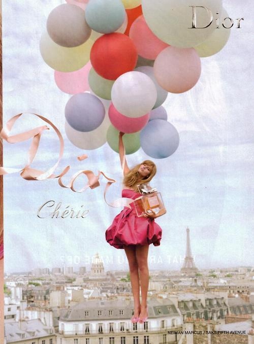 ballons, cherie and dior