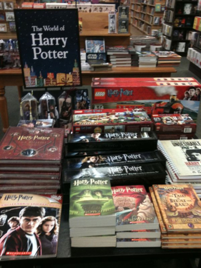 books, dream! and harry potter