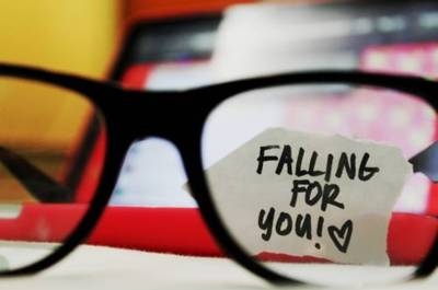 cool,  eye glasses and  falling for you