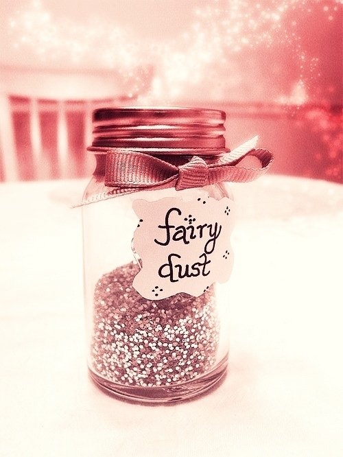 cute, fariy dust and glitter