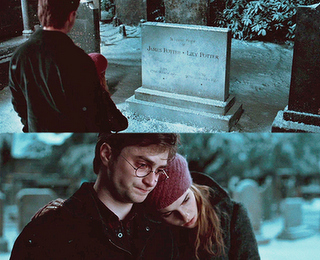 daniel radcliffe, deathly hallows, emma watson, friendship, harry potter, hermione