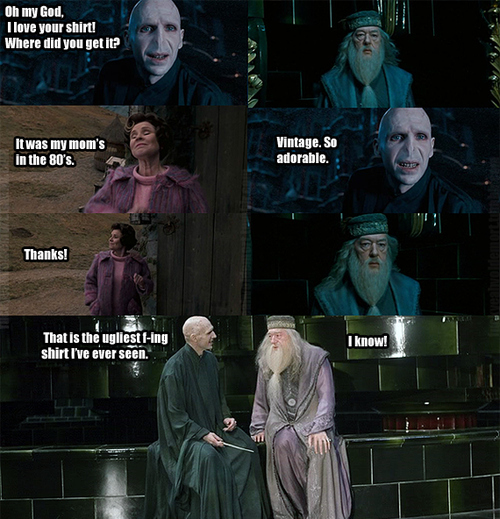 dumbledore, fun and funny