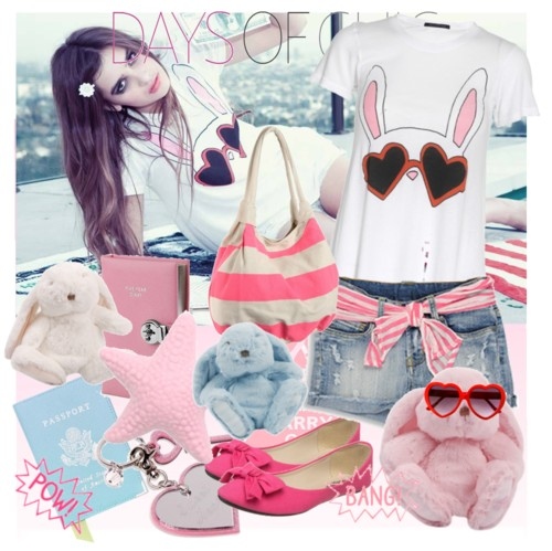 fashion, girls , love, pink, polyvore, pretty