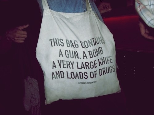 bag, bomb and cool