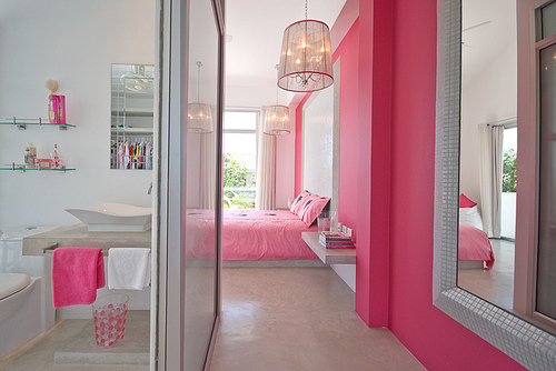 bedroom, cute and girly