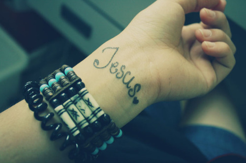 bracelets, doodles and jesus
