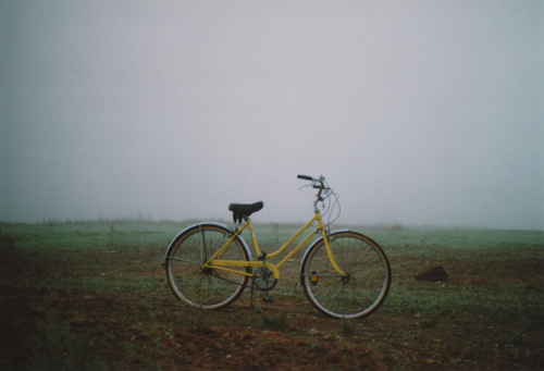alone, bicycle and cold