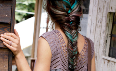 amazing, awesome, blue, blue hair, braid, cool