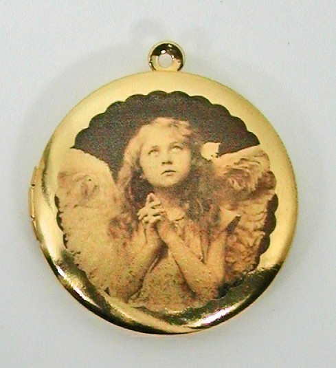 angel, girl and jewellery