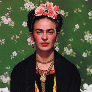art, beauty, fashion, flowers, frida kahlo, pain