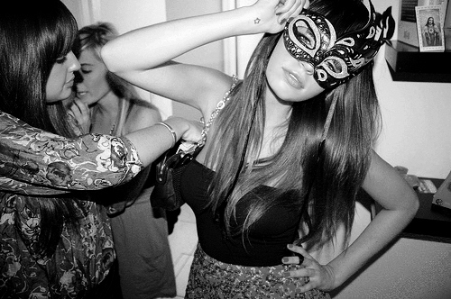 carnival, conceptual, gold and mask - image #4312 on Favim.com