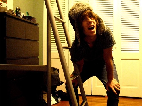 black person, boy, braces, gay, hat, hipster