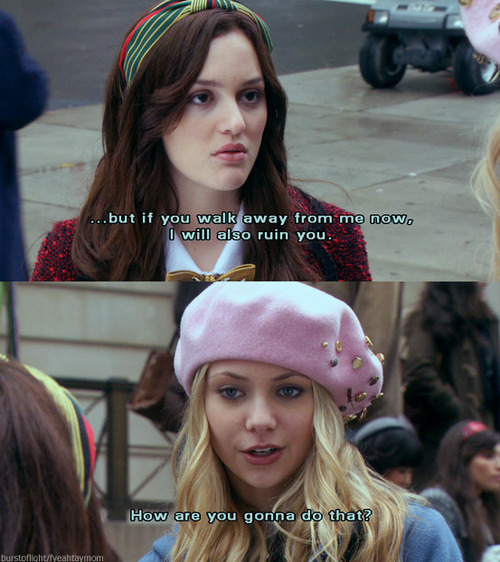 blair waldorf, gossip girl, jenny humphrey, leighton meester, little j, queen b