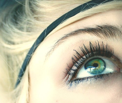 blonde, eyes and girl