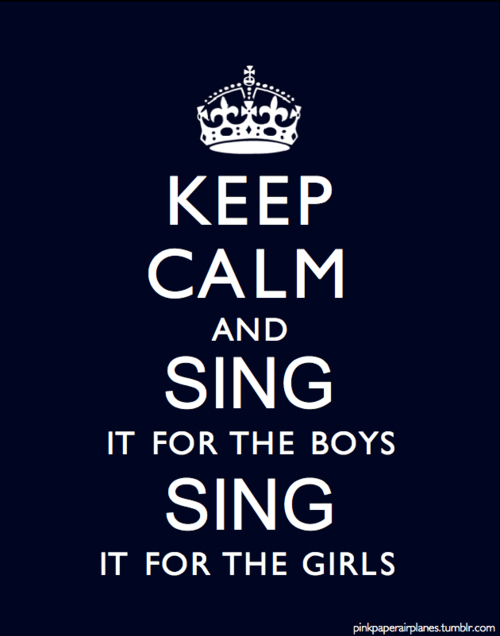 boys, girls and keep calm
