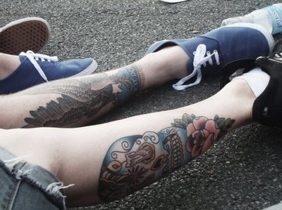 cool, legs, nice, shoes, tattoo