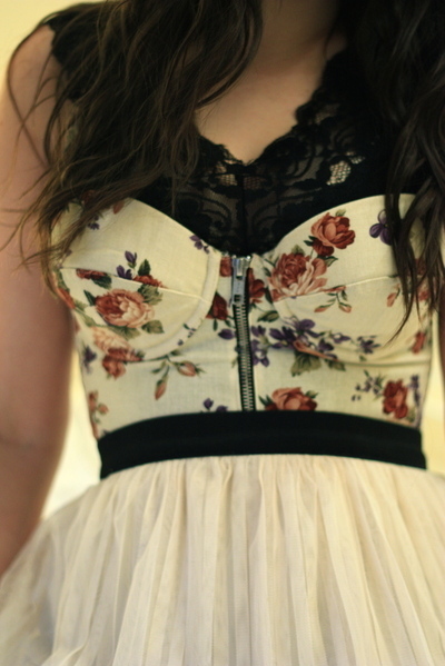 corset, fashion, flowers, lace, skirt