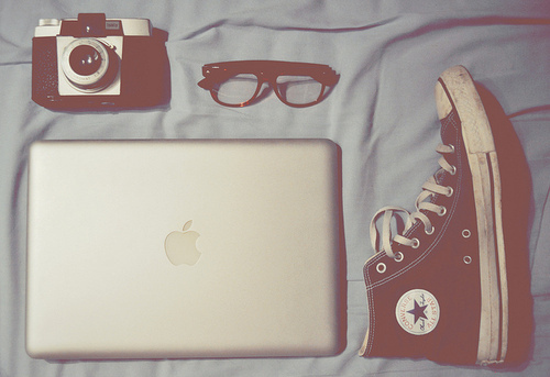 apple, black and camera