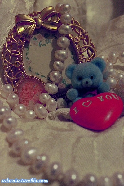 bear, frame and heart