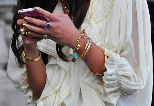 bracelets, fashion and gold