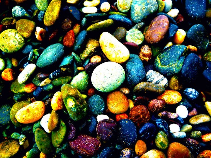 colors, pebbles and photography