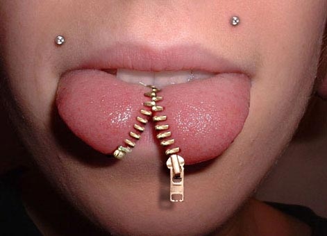 linguage, pain and piercing