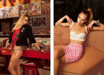 alice dellal,  blonde and  double trouble
