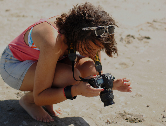 beach, camera and discovery