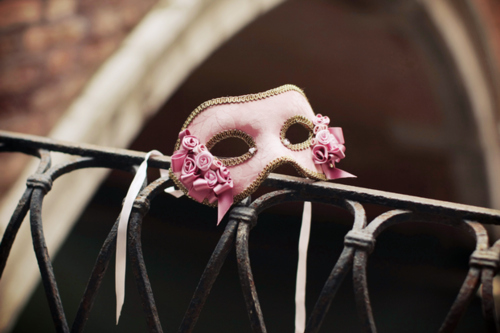 beautiful, mask and pink