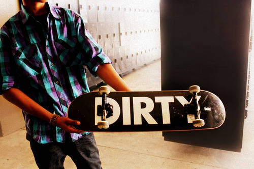 boy, cool and dirty