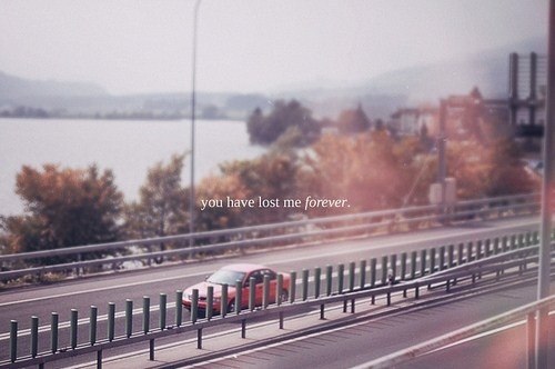 car, forever and lost